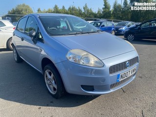 Location: Manchester - 2007 FIAT GRANDE PUNTO ACTIVE 65 5 Door Hatchback REG: ND07VMK, 1242 Petrol, 5 Speed Manual Petrol, Former Keepers: 4, Keys: No, MOT Expiry date: 30/03/2025