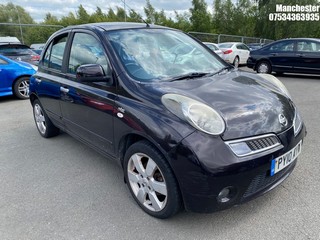 Location: Manchester - 2010 NISSAN MICRA N-TEC 5 Door Hatchback REG: PY10AYW, 1240cc Petrol, 5 Speed Manual Petrol, Former Keepers: 11, Keys: No, MOT Expiry date: 12/01/2025