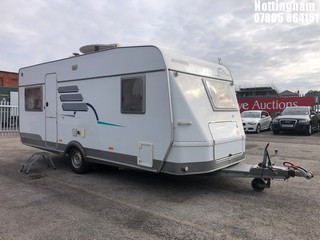 Location: Nottingham - 2001 HYMER NOVA 545A  REG: HYMERCARAVAN, Former Keepers: , Keys: Yes, MOT Expiry date: