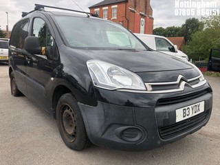Location: NOTTINGHAM - 2014 CITREON BERLINGO 625 LX HDI Panel Van REG: B3YDX, 1560cc Diesel, 5 Speed Manual Diesel, Former Keepers: 6, Keys: No, MOT: Expiry date09/07/2025