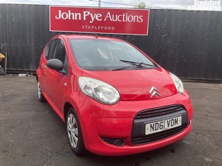 Location: Stapleford - 2012 CITROEN C1 VTR 3 Door Hatchback REG: ND61VDM, Keys: Yes, MOT Expiry date: 12/09/2025, 998 Petrol, 5 Speed Manual Petrol, Former Keepers: 7
