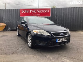 Location: Stapleford - 2008 FORD MONDEO EDGE TDCI 140 Estate REG: KP58RKA, Keys: Yes, MOT Expiry date: 22/10/2025, 1997 Diesel, 6 Speed Manual Diesel, Former Keepers: 4