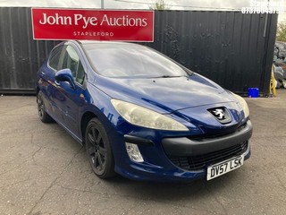 Location: Stapleford - 2007 PEUGEOT 308 SE 120 5 Door Hatchback REG: DV57LSK, Keys: Yes, MOT Expiry date: 21/09/2025, 1598 Petrol, 5 Speed Manual Petrol, Former Keepers: 9