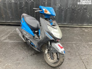 Location: Stapleford - 2014 YAMAHA NXC 125 CYGNUS Scooter REG: DV63RGU, Keys: No, MOT Expiry date: 06/07/2024, 124 Petrol, , Former Keepers: 5