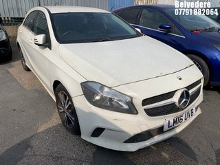 Location: BELVEDERE - 2016 MERCEDES-BENZ A 180 D SE 5 Door Hatchback REG: LM16UVB, 1461cc Diesel, 6 Speed Manual Diesel, Former Keepers: 1, Keys: No, MOT: Expiry date29.07.2022