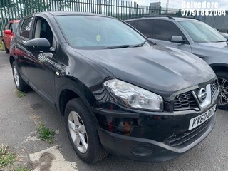Location: BELVEDERE - 2010 NISSAN QASHQAI VISIA  5 Door Hatchback REG: KV60DGY, 1598cc Petrol, 5 Speed Manual Petrol, Former Keepers: 8, Keys: No, MOT: Expiry date15.02.2026