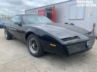 Location: Belvedere - 1984 PONTIAC FIREBIRD 3 DOOR HATCHBACK REG: A527VYH, 2800cc PETROL, AUTOMATIC, Former Keepers: 1, Keys: Yes, MOT Expiry date: 04.08.2021