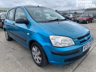 Location: Belvedere - 2005 HYUNDAI GETZ GSI AUTO 5 DOOR HATCHBACK REG: KF05VHE, 1341cc PETROL, 4 SPEED AUTO PETROL, Former Keepers: 3, Keys: Yes, MOT Expiry date: 24.10.2025
