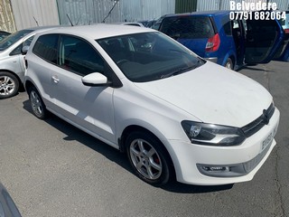 Location: Belvedere - 2010 VOLKSWAGEN POLO MODA 60 3 Door Hatchback REG: BV60JHJ, Keys: No, MOT Expiry date: 26/01/2025, 1198 Petrol, 5 Speed Manual Petrol, Former Keepers: 6