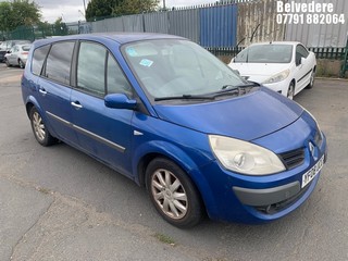 Location: Belvedere - 2008 RENAULT G-SCENIC DYN-7 VVT MPV REG: YF08UCG, Keys: No, MOT Expiry date: 11.12.2024, 1598 Petrol, 6 Speed Manual Petrol, Former Keepers: 4