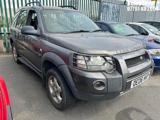 Location: Belvedere - 2006 LAND ROVER FREELANDER ADVENTURER TD Estate REG: DE06HKP, Keys: No, MOT Expiry date: 16.09.2025, 1951 Diesel, 5 Speed Manual Diesel, Former Keepers: 5