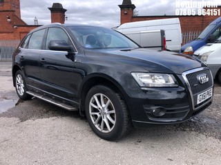 Location: Nottingham - 2011 AUDI Q5 SE TDI QUATTRO DPF Estate REG: GX61PKE, 1968cc Diesel, 6 Speed Manual Diesel, Former Keepers: 6, Keys: Yes, MOT Expiry date: 08/12/2024