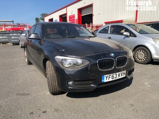 Location: Edinburgh - 2013 BMW 116D SE AUTO 5 Door Hatchback REG: YF63KVH, Keys: No, MOT Expiry date: 09/04/2025, 1995 Diesel, 8 Speed Auto Diesel, Former Keepers: 3