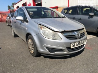 Location: Edinburgh - 2008 VAUXHALL CORSA LIFE 3 Door Hatchback REG: SL58NDD, Keys: No, MOT Expiry date: 01/03/2025, 998 Petrol, 5 Speed Manual Petrol, Former Keepers: 5