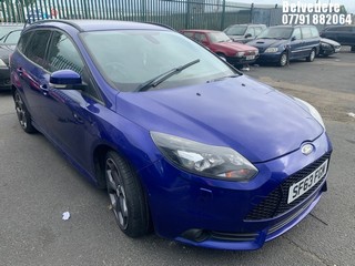 NOTE: ATF Registered Buyers ONLY - Location: BELVEDERE - 2013 FORD FOCUS ST-3 TURBO ESTATE REG: SF63FGM, 1999cc PETROL, 6 SPEED MANUAL PETROL, Former Keepers: 7, Keys: No, MOT: Expiry date11/09/2025