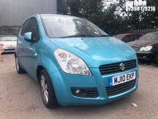 Location: MITCHAM - 2010 SUZUKI SPLASH GLS+ 5 Door Hatchback REG: MJ10EKP, 1242cc Petrol, 5 Speed Manual Petrol, Former Keepers: 3, Keys: No, MOT: Expiry date03/03/2026