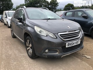 Location: Mitcham - 2014 PEUGEOT 2008 ALLURE 5 Door Hatchback REG: RK64HXT, Keys: No, MOT Expiry date: 16/01/2025, 1199 Petrol, 5 Speed Manual Petrol, Former Keepers: 7