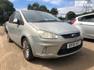 Location: Mitcham - 2010 FORD C-MAX TITANIUM TD 109 MPV REG: EF10VCT, Keys: No, MOT Expiry date: 07/04/2025, 1560 Diesel, 5 Speed Manual Diesel, Former Keepers: 6