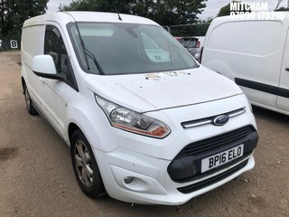 Location: Mitcham - 2016 FORD TRANSIT CONNECT 240 LIMIT Panel Van REG: BP16ELO, Keys: No, MOT Expiry date: 28/08/2024, 1560 Diesel, 6 Speed Manual Diesel, Former Keepers: 3
