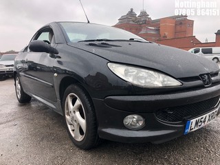 Location: Nottingham - 2005 PEUGEOT 206 ALLURE AUTO Coupe REG: LM54XRO, Keys: No, MOT Expiry date: 25/03/2026, 1587 Petrol, 4 Speed Auto Petrol, Former Keepers: 13