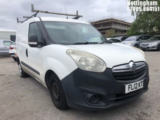 Location: Nottingham - 2012 VAUXHALL COMBO 2000 L1H1 CDTI S/S Panel Van REG: FL12KTD, Keys: No, MOT Expiry date: 14/05/2025, 1598 Diesel, 6 Speed Manual Diesel, Former Keepers: 3