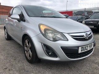 Location: Nottingham - 2012 VAUXHALL CORSA SXI AC 3 DOOR HATCHBACK REG: DU12YSP, 1229cc PETROL, 5 SPEED MANUAL PETROL, Former Keepers: 9, Keys: Yes, MOT Expiry date: 24/07/2026