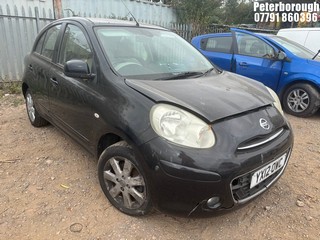 Location: Peterborough - 2012 NISSAN MICRA TEKNA 5 Door Hatchback REG: YX12OWC, Keys: No, MOT Expiry date: 03/07/2024, 1198 Petrol, 5 Speed Manual Petrol, Former Keepers: 10
