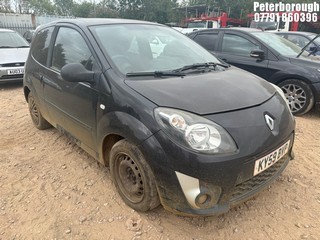 Location: Peterborough - 2009 RENAULT TWINGO EXTREME 60 3 Door Hatchback REG: KY59BVP, Keys: No, MOT Expiry date: 13/03/2025, 1149 Petrol, 5 Speed Manual Petrol, Former Keepers: 3
