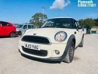 Location: PLYMOUTH - 2013 MINI FIRST 3 Door Hatchback REG:  WJ13YAG, 1598cc Petrol, 6 Speed Manual Petrol, Former Keepers: 1, Keys: Yes, MOT: Expiry date07/11/2025
