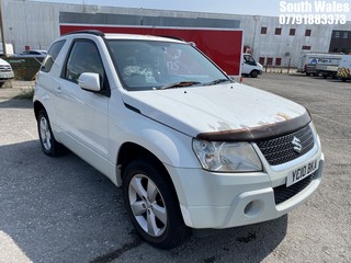 Location: South Wales - 2010 SUZUKI GRAND VITARA SZ4 Estate REG: YC10BKA, Keys: No, MOT Expiry date: 18/12/2023, 1586 Petrol, 5 Speed Manual Petrol, Former Keepers: 4