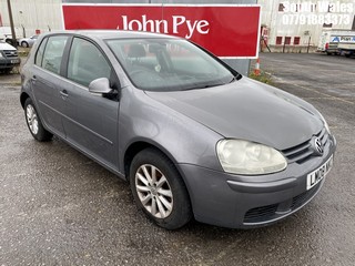 Location: South Wales - 2008 VOLKSWAGEN GOLF MATCH FSI 115 5 Door Hatchback REG: LM08NKC, Keys: No, MOT Expiry date: 07/09/2025, 1598 Petrol, 6 Speed Manual Petrol, Former Keepers: 6