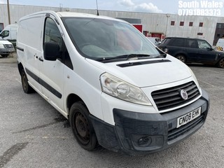 Location: South Wales - 2008 FIAT SCUDO COMF 120 M-JET SWB Panel Van REG: CN08EHK, Keys: No, MOT Expiry date: 09-07-2025, 1997 Diesel, 6 Speed Manual Diesel, Former Keepers: 3