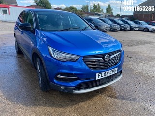 Location: Hull - 2018 VAUXHALL GRANDLAND X SPORT NAV TUR 5 Door Hatchback REG: FL68CPV, Keys: Yes, MOT Expiry date: 12/03/2026, 1199 Petrol, 6 Speed Manual Petrol, Former Keepers: 4