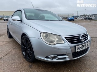 Location: Hull - 2008 VOLKSWAGEN EOS SPORT T FSI A Convertible REG: MH08EWL, Keys: No, MOT Expiry date: 10/06/2025, 1984 Petrol, 6 Speed Auto Petrol, Former Keepers: 4