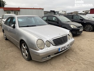 Location: Leeds - 2001 MERCEDES E220 CDI AVANTGARDE AUTO 4 Door Saloon REG: KP51LYR, Keys: No, MOT Expiry date: 22-12-2024, 2151 Diesel, 5 Speed Auto Diesel, Former Keepers: 7