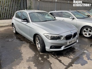 Location: HAYES / HEATHROW - 2018 BMW 118I SE AUTO 5 Door Hatchback REG: WA18YJG, 1499 Petrol, 8 Speed Auto Petrol, Former Keepers: 4, Keys: No, MOT: Expiry date30/04/2026