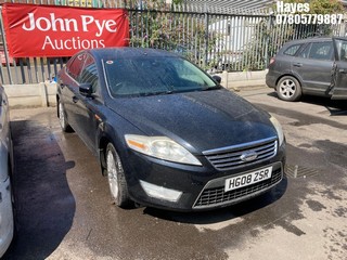 Location: Hayes - 2008 FORD MONDEO GHIA TDCI 140 5 Door Hatchback REG: HG08ZSR, Keys: No, MOT Expiry date: 30/06/2025, 1997 Diesel, 6 Speed Manual Diesel, Former Keepers: 3