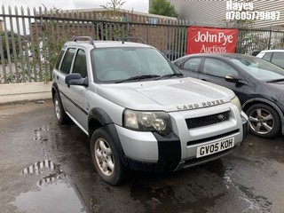 Location: Hayes - 2005 LAND ROVER FREELANDER SE S/W Estate REG: GV05KOH, Keys: No, MOT Expiry date: 21/05/2025, 1796 Petrol, 5 Speed Manual Petrol, Former Keepers: 6