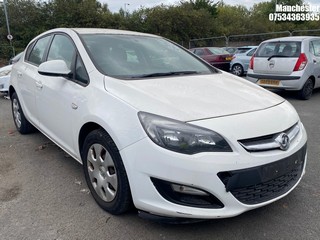 Location: Manchester - 2014 VAUXHALL ASTRA ES CDTI 5 Door Hatchback REG: OU14CYX, 1248 Diesel, 5 Speed Manual Diesel, Former Keepers: 2, Keys: No, MOT Expiry date: 19/12/2024