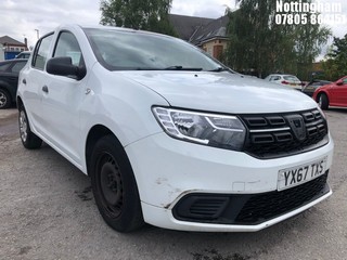 Location: Nottingham - 2017 DACIA  SANDERO AMBIANCE SCE 5 Door Hatchback REG: YX67TXS, 998cc Petrol, 5 Speed Manual Petrol, Former Keepers: 2, Keys: Yes, MOT Expiry date: 30/12/2025