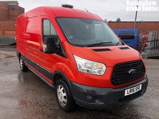 Location: Nottingham - 2016 FORD TRANSIT 350 PANEL VAN REG: LR16SFE, 2198CC DIESEL, 6 SPEED MANUAL DIESEL, Former Keepers: 1, Keys: Yes, MOT Expiry date: 09/01/2026