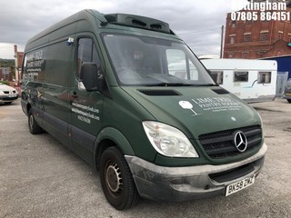 Location: Nottingham - 2008  MERCEDES  SPRINTER 311 CDI LWB  Panel Van  REG: BK58ZMZ, 2148cc Diesel , 6 Speed Manual Diesel , Former Keepers: 2, Keys: Yes, MOT Expiry date: 17/03/2026