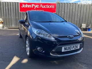 Location: Stapleford - 2010 FORD FIESTA TITANIUM INDIVID-L 5 Door Hatchback REG: NU10PZK, Keys: Yes, MOT Expiry date: 04/03/2026, 1388 Petrol, 5 Speed Manual Petrol, Former Keepers: 4