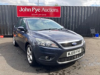 Location: Stapleford - 2009 FORD FOCUS ZETEC 100 AUTO 5 Door Hatchback REG: MJ09FHO, Keys: Yes, MOT Expiry date: 16/05/2026, 1596 Petrol, 4 Speed Auto Petrol, Former Keepers: 4