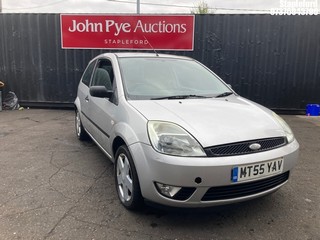 Location: Stapleford - 2005 FORD FIESTA ZETEC 3 Door Hatchback REG: MT55YAV, Keys: Yes, MOT Expiry date: 12/02/2026, 1242 Petrol, 5 Speed Manual Petrol, Former Keepers: 5