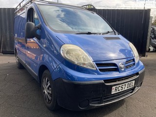 Location: Stapleford - 2009 NISSAN PRIMASTAR DCI 115 SE SWB Panel Van REG: RC57DEL, Keys: Yes, MOT Expiry date: 15/08/2025, 1995 Diesel, 6 Speed Manual Diesel, Former Keepers: 10