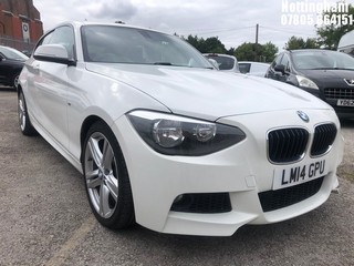 Location: Nottingham - 2014 BMW 116I M SPORT 3 DOOR HATCHBACK REG: LM14GPU, 1598cc PETROL, 6 SPEED MANUAL PETROL, Former Keepers: 4, Keys: Yes, MOT Expiry date: 15/09/2025