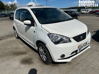Location: BELVEDERE - 2014 SEAT MII TOCA 3 Door Hatchback REG: WG14XZA  , 999cc Petrol, 5 Speed Manual Petrol, Former Keepers: 3, Keys: Yes, MOT: Expiry date11/10/2024