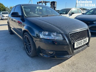 Location: Belvedere - 2010 AUDI A3 SPORT TFSI S-A PETROL 3 DOOR HATCHBACK REG: EK10OWX, 1390cc PETROL, 7 SPEED S-AUTO PETROL, Former Keepers: 7, Keys: Yes, MOT Expiry date: 25.05.2024