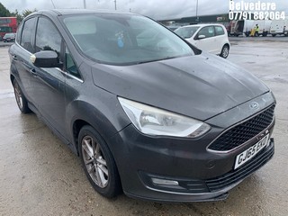 Location: Belvedere - 2015 FORD C-MAX ZETEC TDCI MPV REG: GJ65EKO, 1499cc DIESEL, 6 SPEED MANUAL DIESEL, Former Keepers: 5, Keys: Yes, MOT Expiry date: 20.01.2026